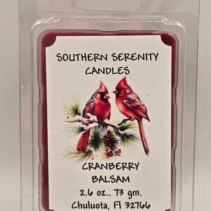 Cranberry Balsam Soy Wax Melts FREE SHIPPING!!!